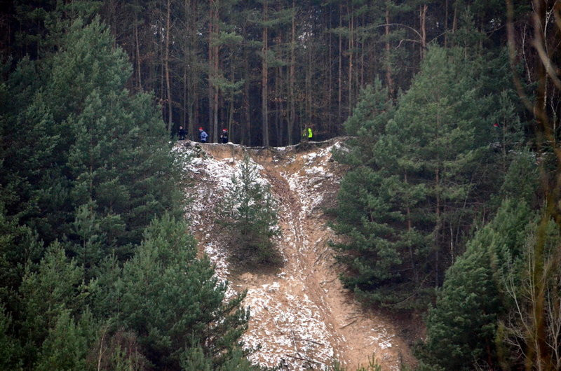 Wigilijni maratończycy zaliczyli 42 km po lasach (zdjęcia)