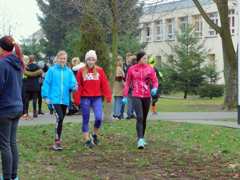 Start i meta w szkole (zdjęcia)