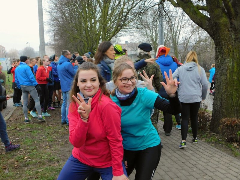 Start i meta w szkole (zdjęcia)