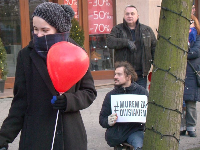 Leszno murem za Owsiakiem (zdjęcia i film)