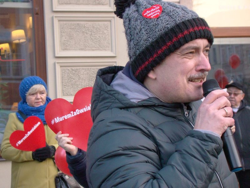 Leszno murem za Owsiakiem (zdjęcia i film)