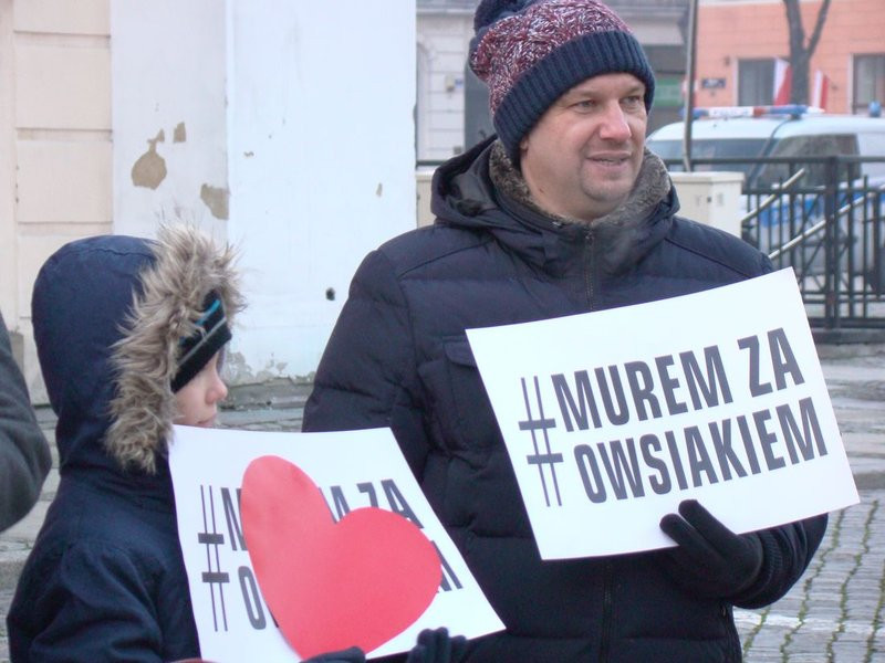 Leszno murem za Owsiakiem (zdjęcia i film)