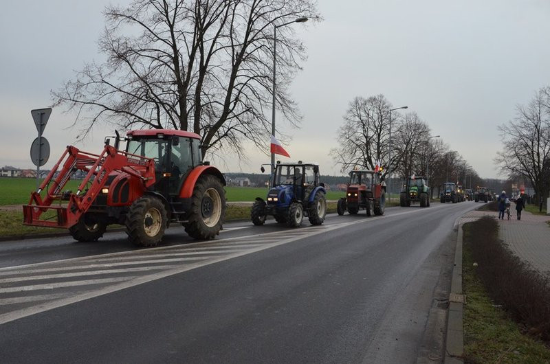 Rolnicy wyjechali na drogi. To