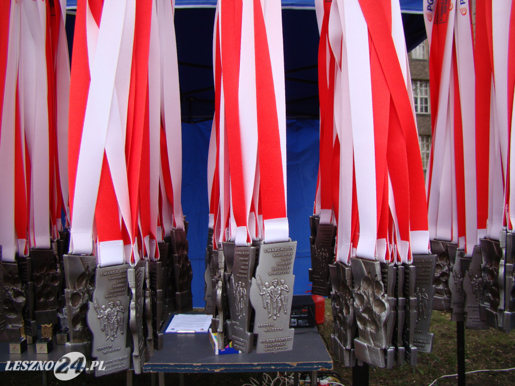 Bieg Żołnierzy Wyklętych w Lesznie, 3.03.2019