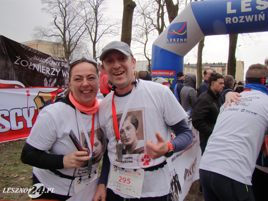 Bieg Żołnierzy Wyklętych w Lesznie, 3.03.2019