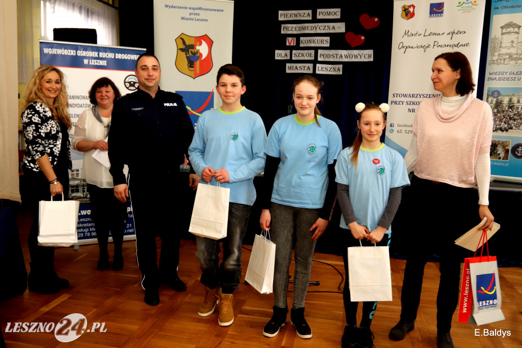 VI konkurs pierwszej pomocy w Lesznie