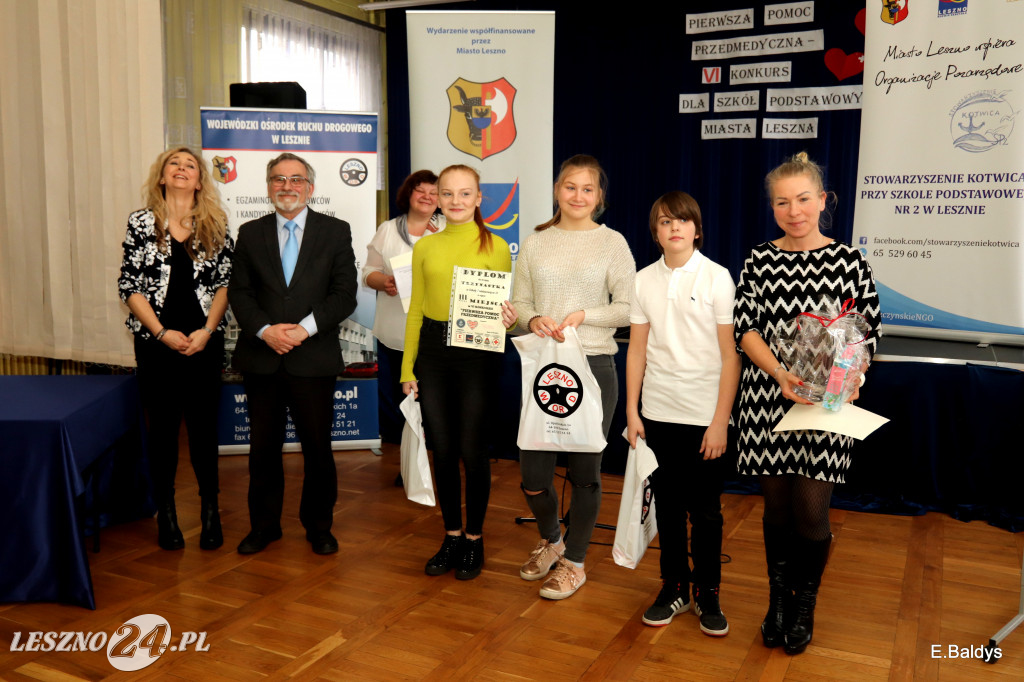 VI konkurs pierwszej pomocy w Lesznie