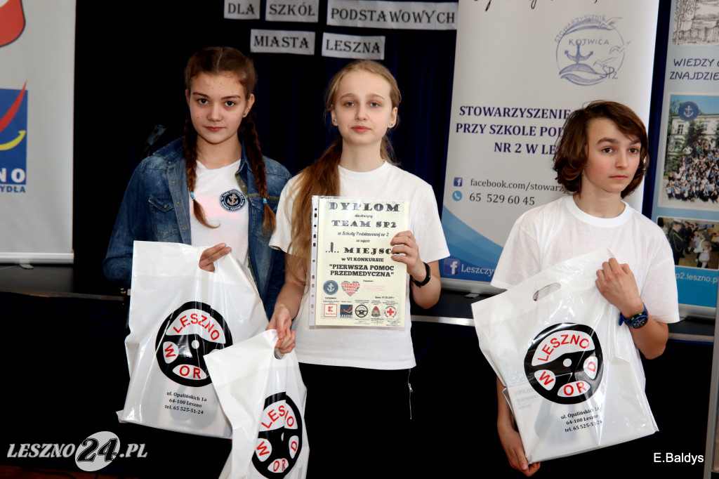 VI konkurs pierwszej pomocy w Lesznie