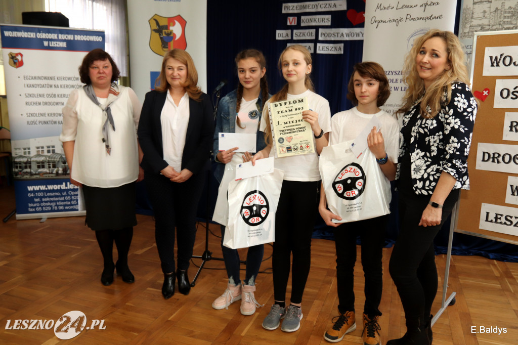 VI konkurs pierwszej pomocy w Lesznie