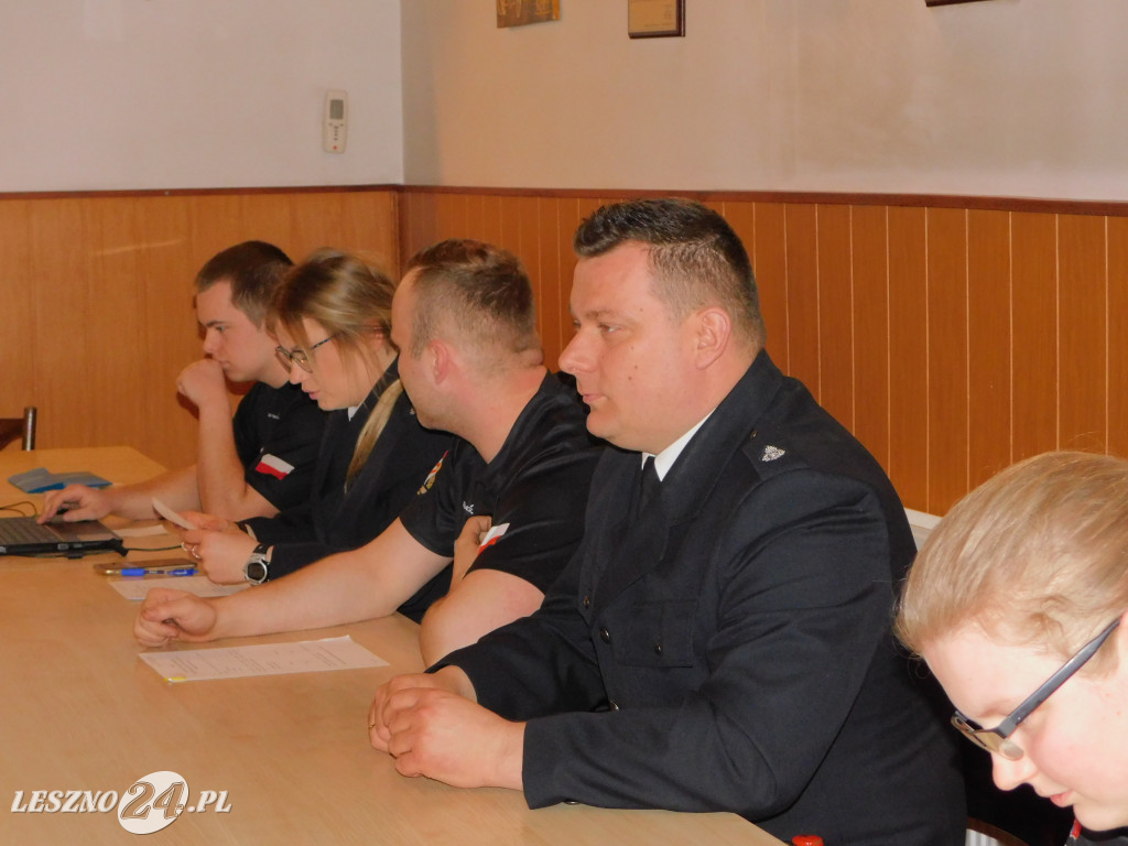 Zebranie sprawozdawcze OSP Dąbcze