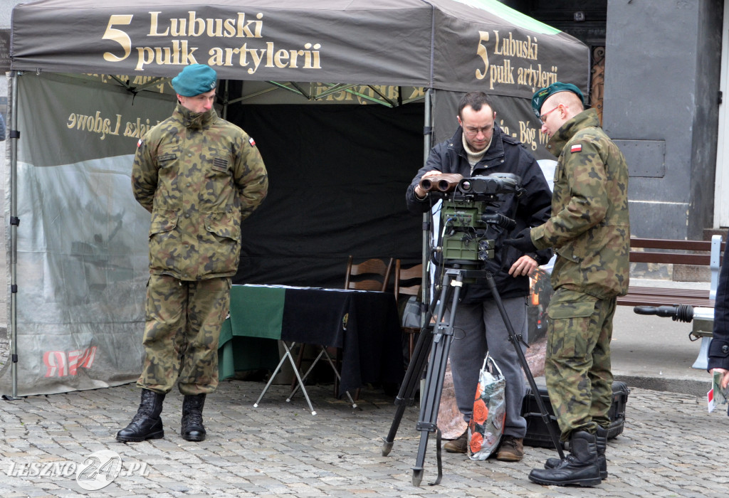 Piknik Militarny na leszczyńskim rynku