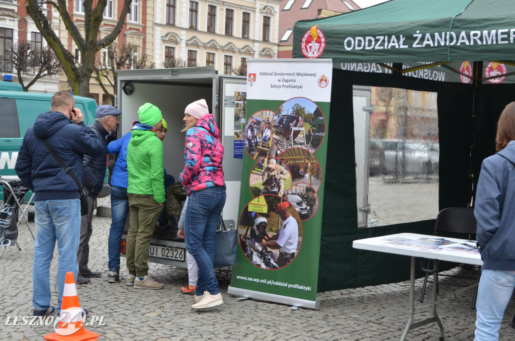 Piknik Militarny na leszczyńskim rynku