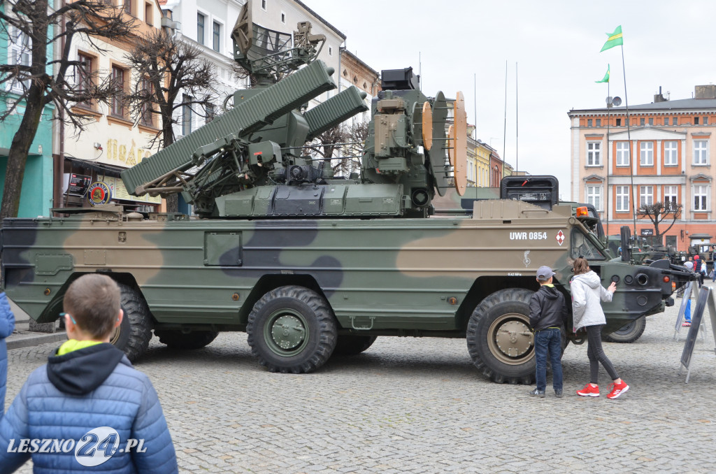 Piknik Militarny na leszczyńskim rynku