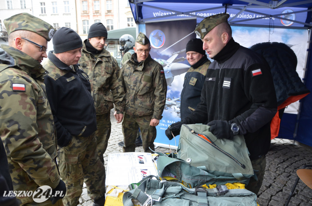 Piknik Militarny na leszczyńskim rynku