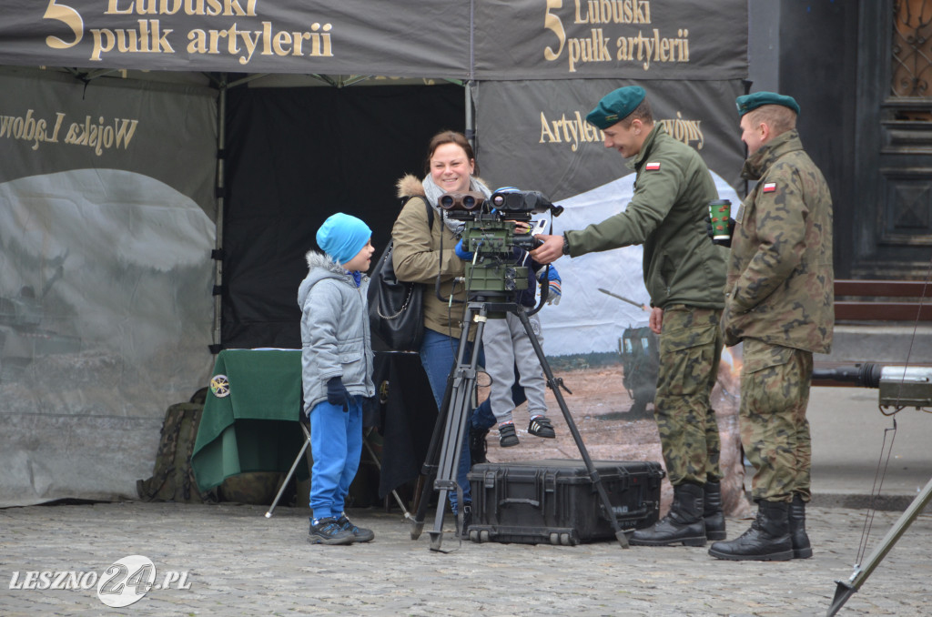 Piknik Militarny na leszczyńskim rynku