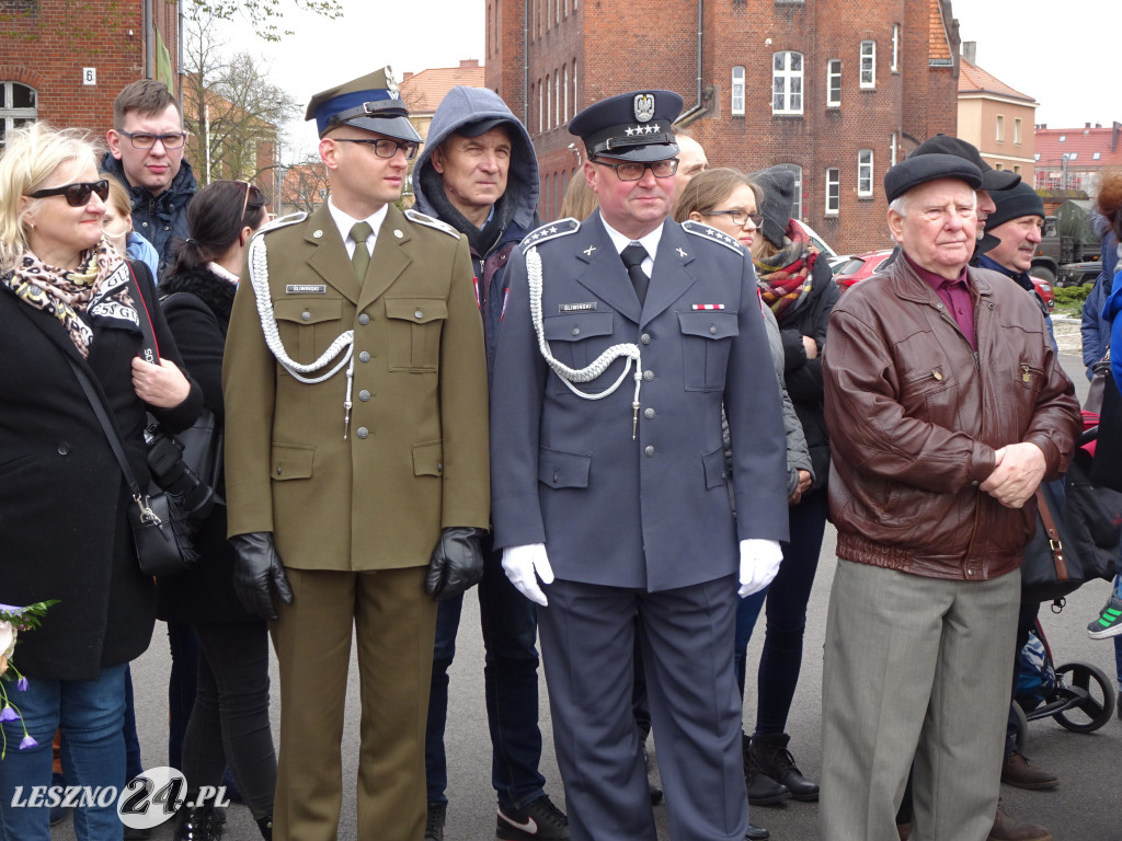 Przysięga wojskowa w Lesznie