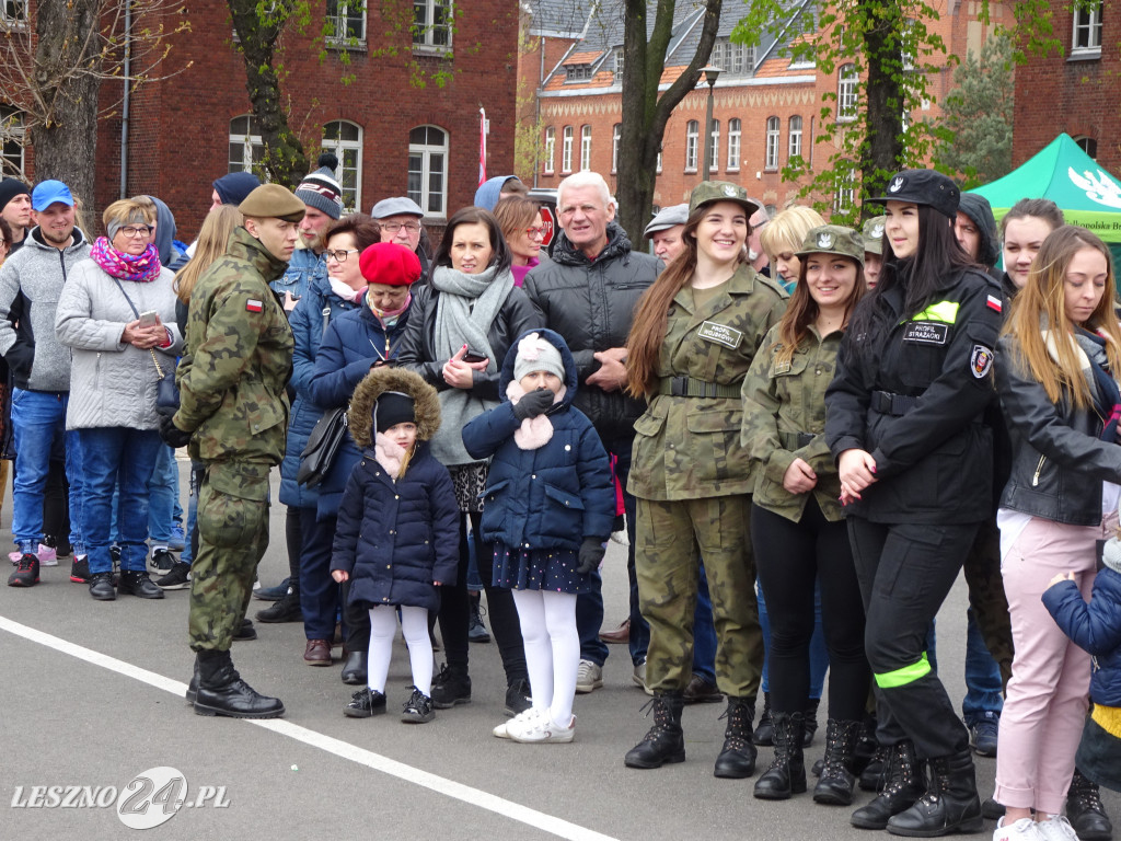 Przysięga wojskowa w Lesznie