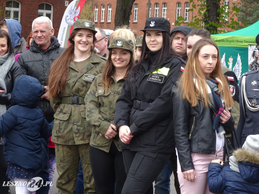 Przysięga wojskowa w Lesznie