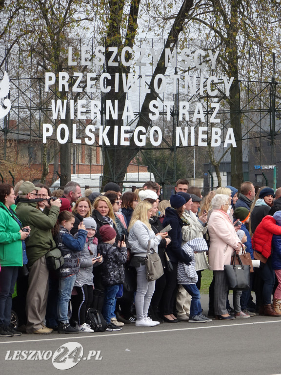 Przysięga wojskowa w Lesznie