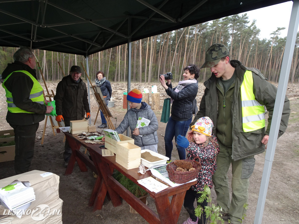 Sadzenie lasu - Leszno, 13.04.2019