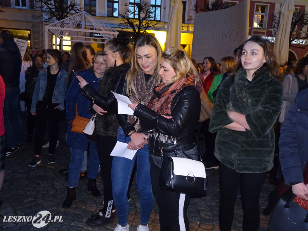 Wiec poparcia dla nauczycieli