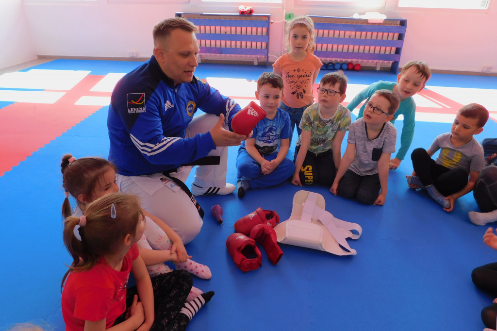 Karate z przedszkolakiem