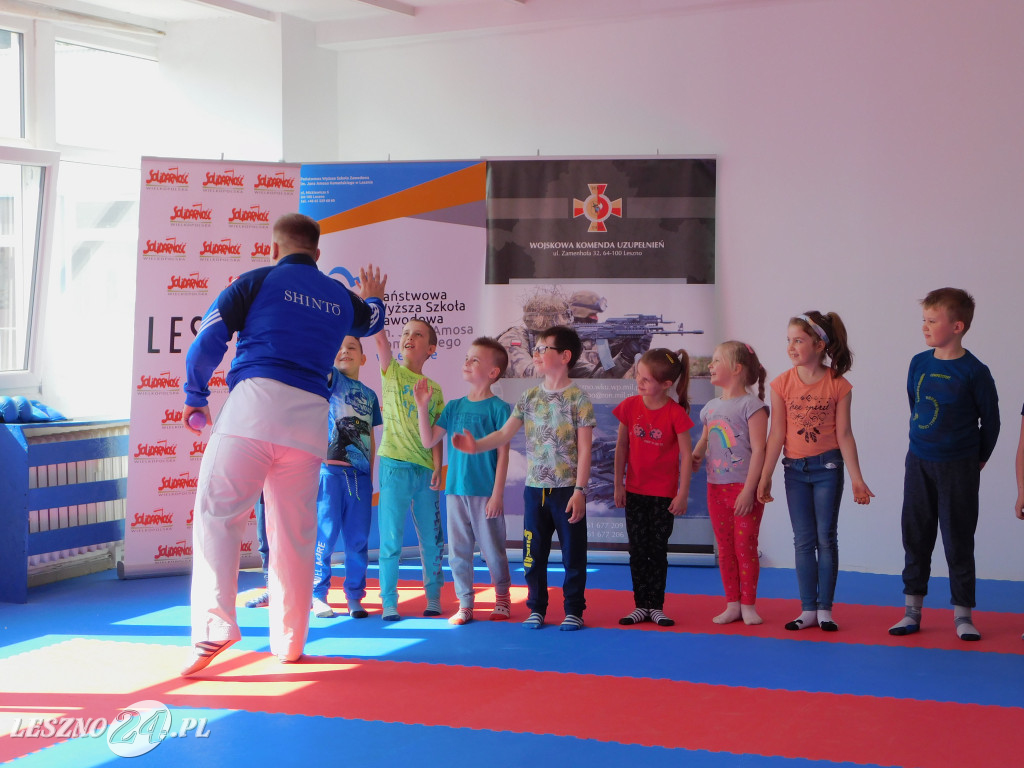 Karate z przedszkolakiem