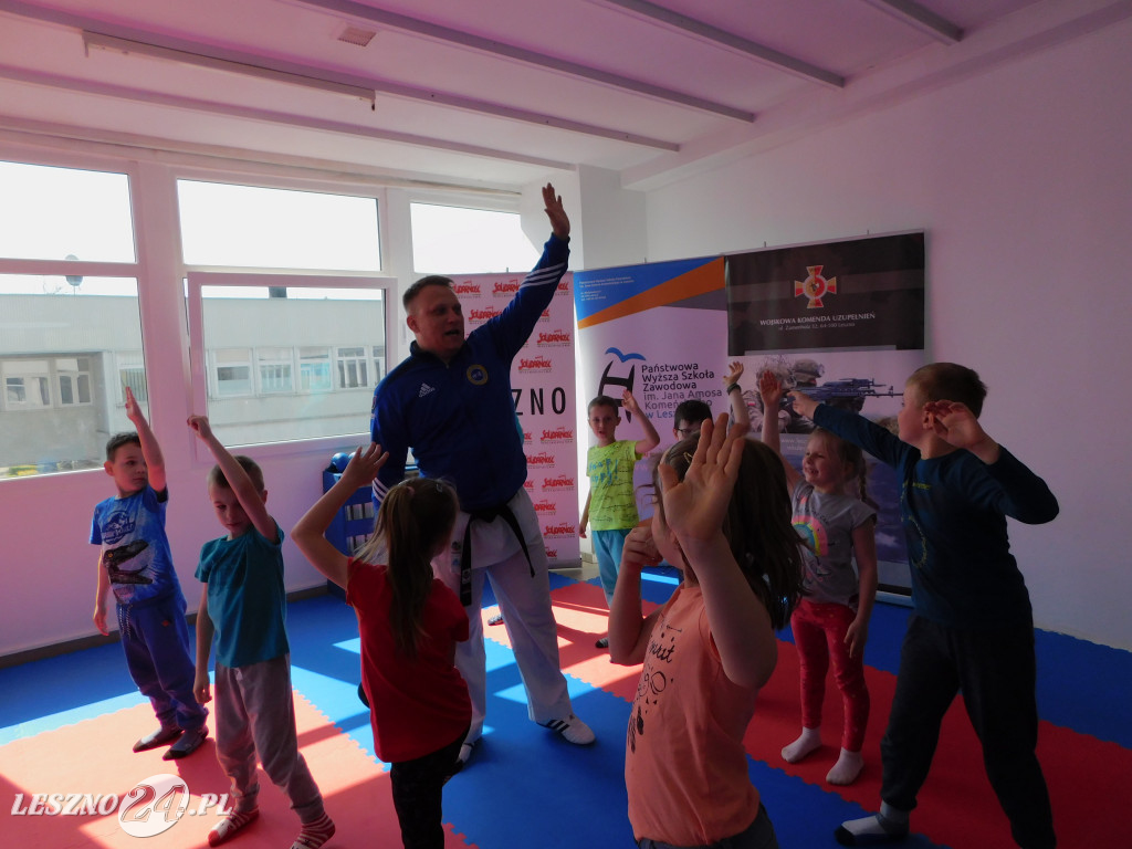 Karate z przedszkolakiem