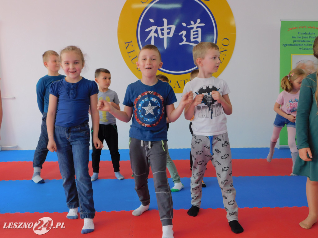 Karate z przedszkolakiem