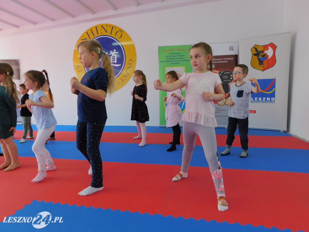 Karate z przedszkolakiem