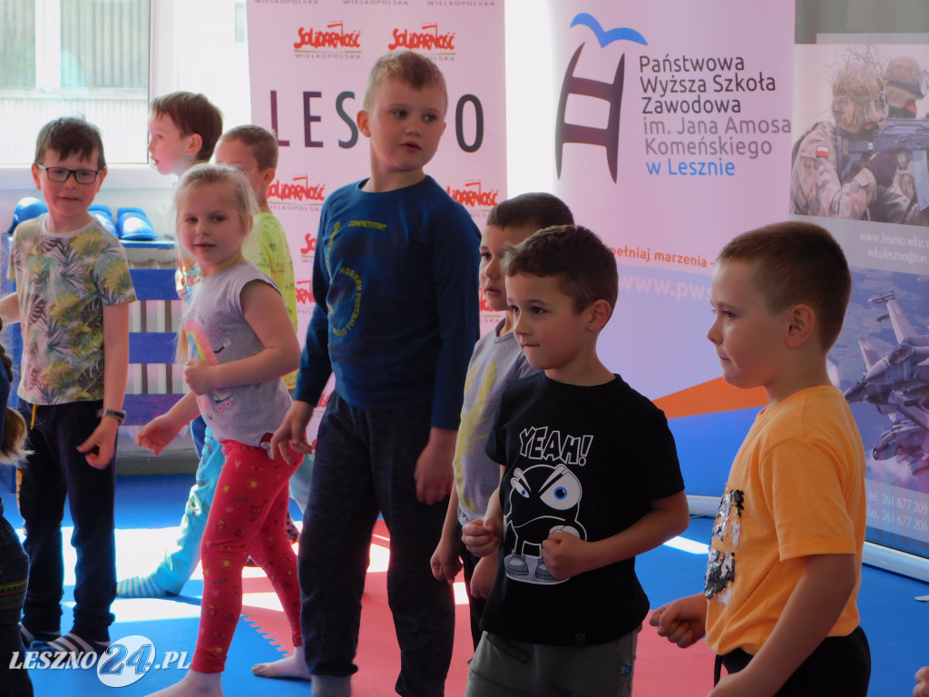 Karate z przedszkolakiem