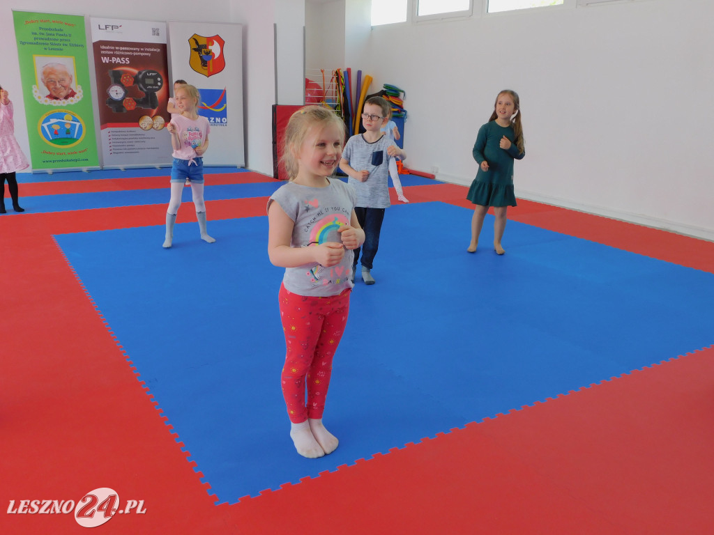 Karate z przedszkolakiem