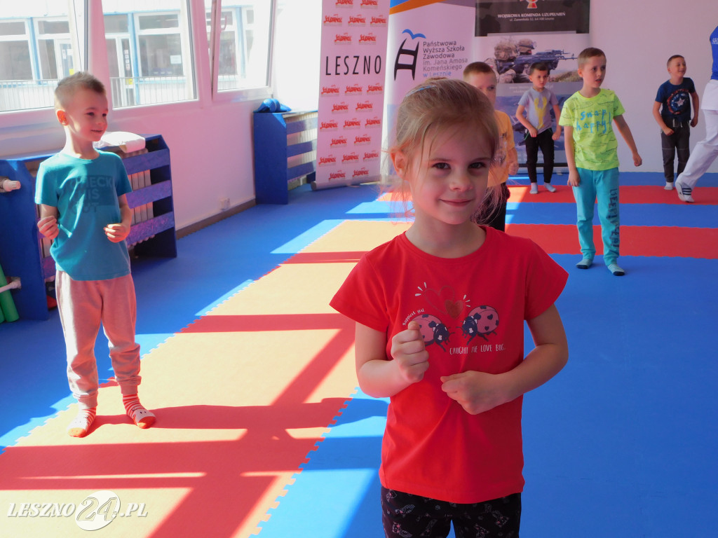 Karate z przedszkolakiem