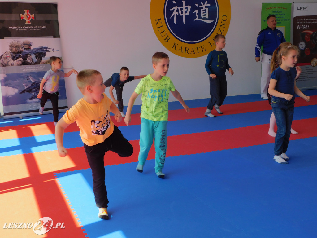 Karate z przedszkolakiem