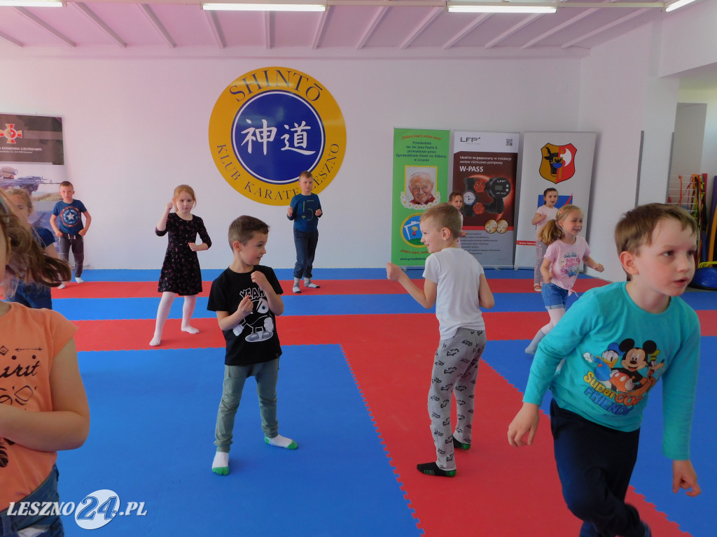 Karate z przedszkolakiem