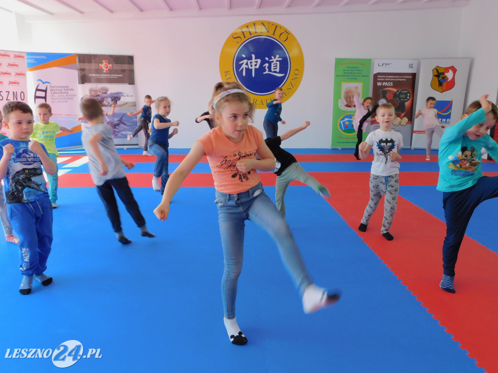Karate z przedszkolakiem