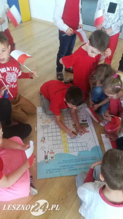 Biało-czerwone przedszkole w Rydzynie