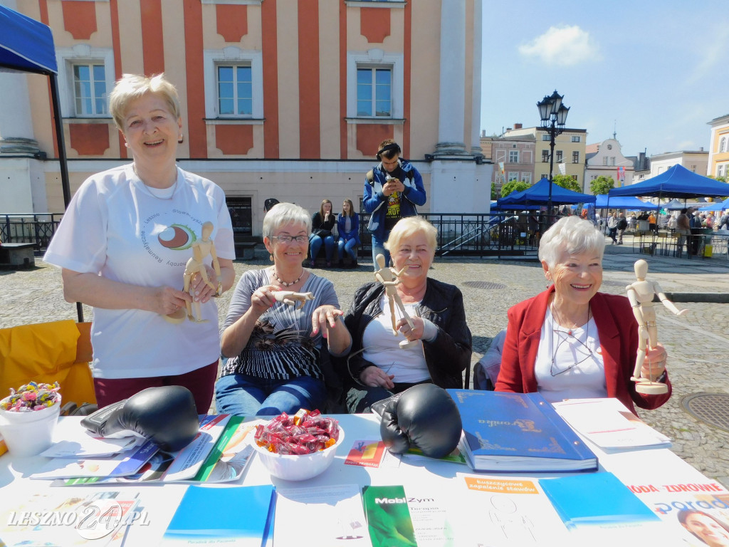 Dzień Europy na Rynku w Lesznie