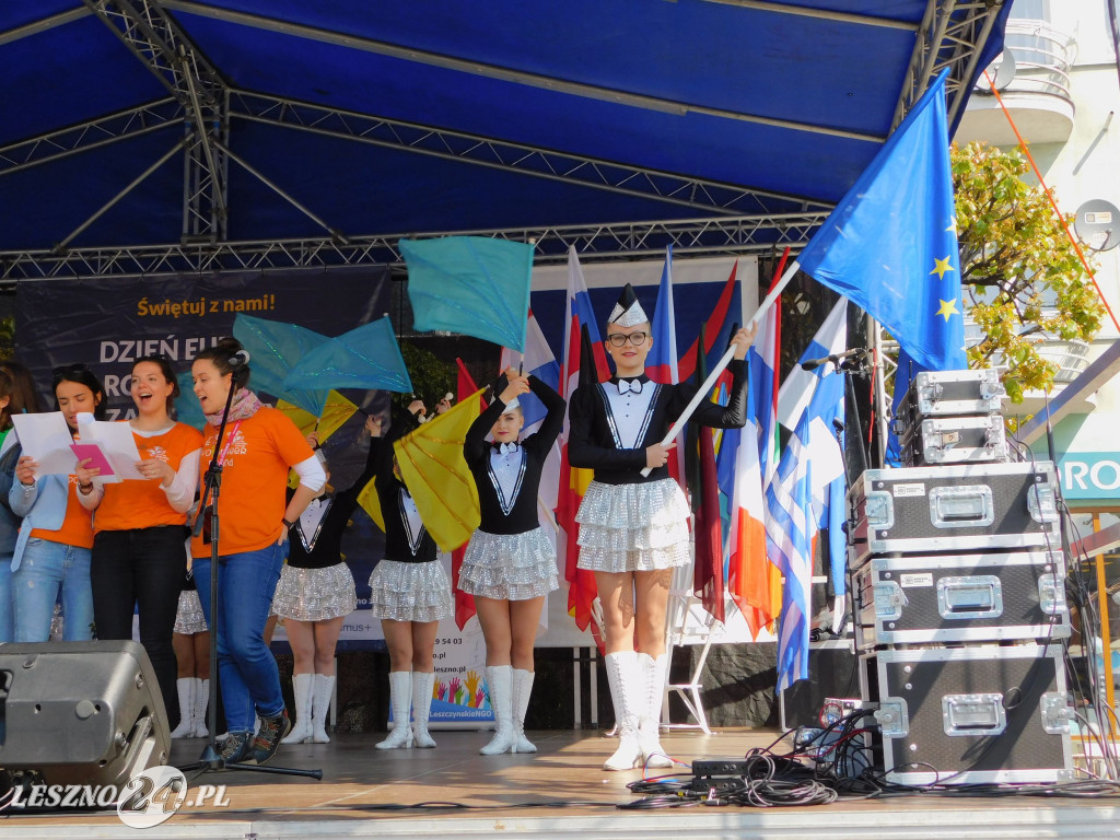 Dzień Europy na Rynku w Lesznie