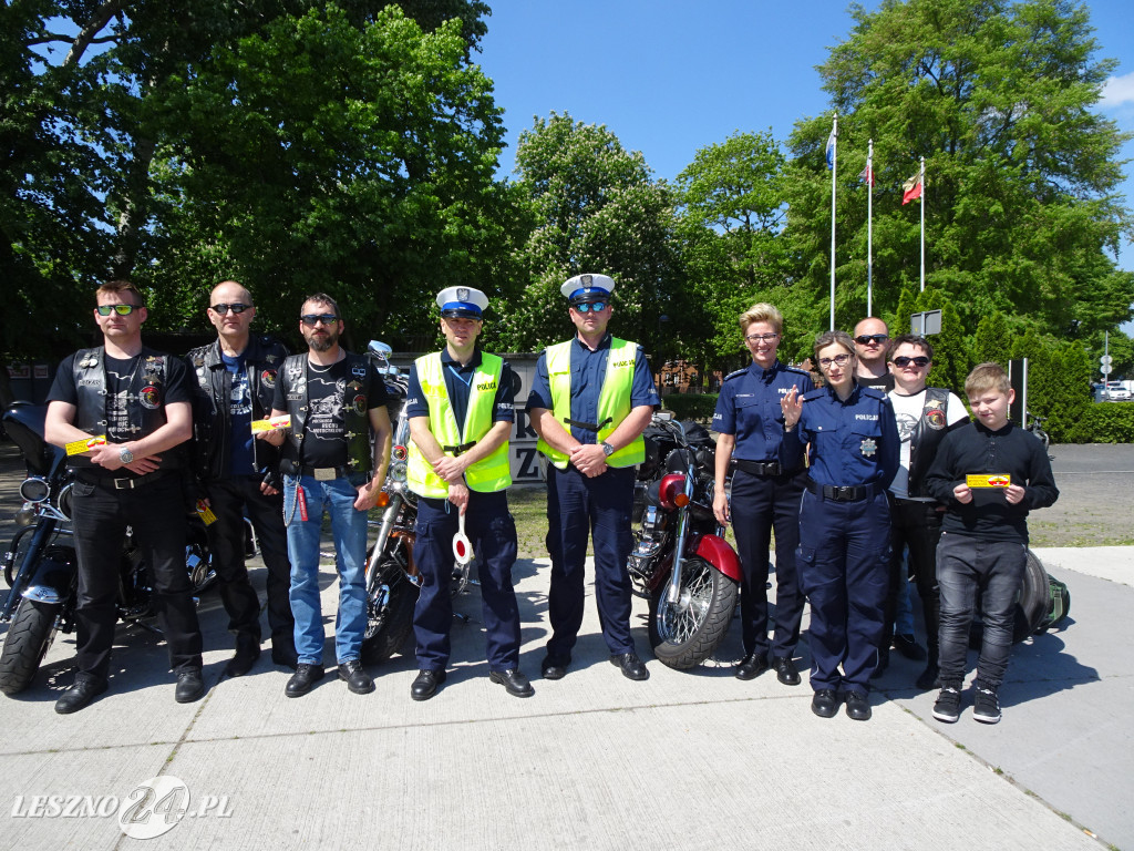 Akcja policji i motocyklistów