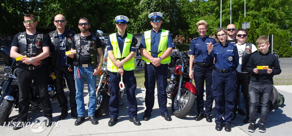 Akcja policji i motocyklistów