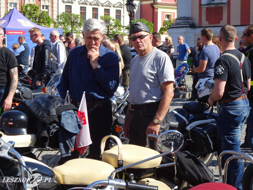Rajd Starych Motocykli w Lesznie