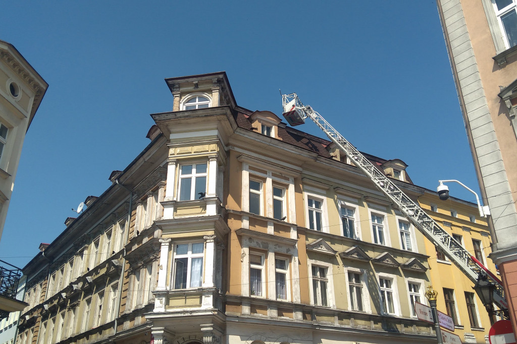 Próba samobójcza koło Rynku