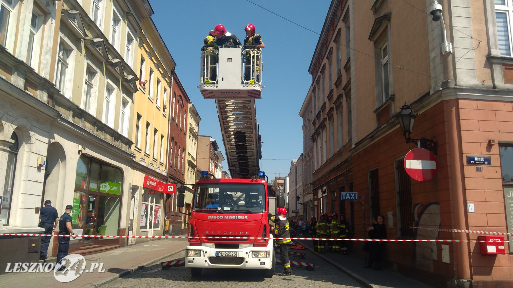 Próba samobójcza koło Rynku
