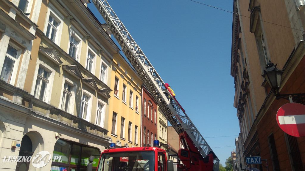 Próba samobójcza koło Rynku