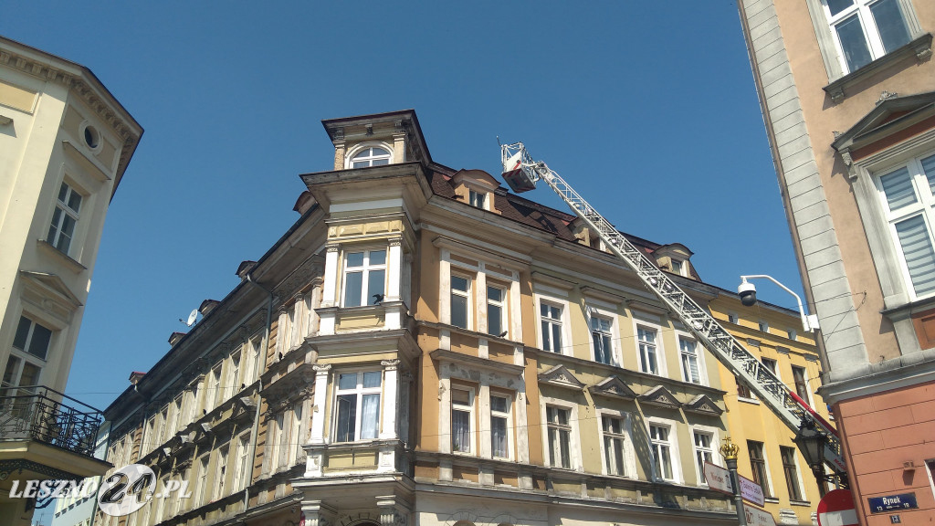 Próba samobójcza koło Rynku