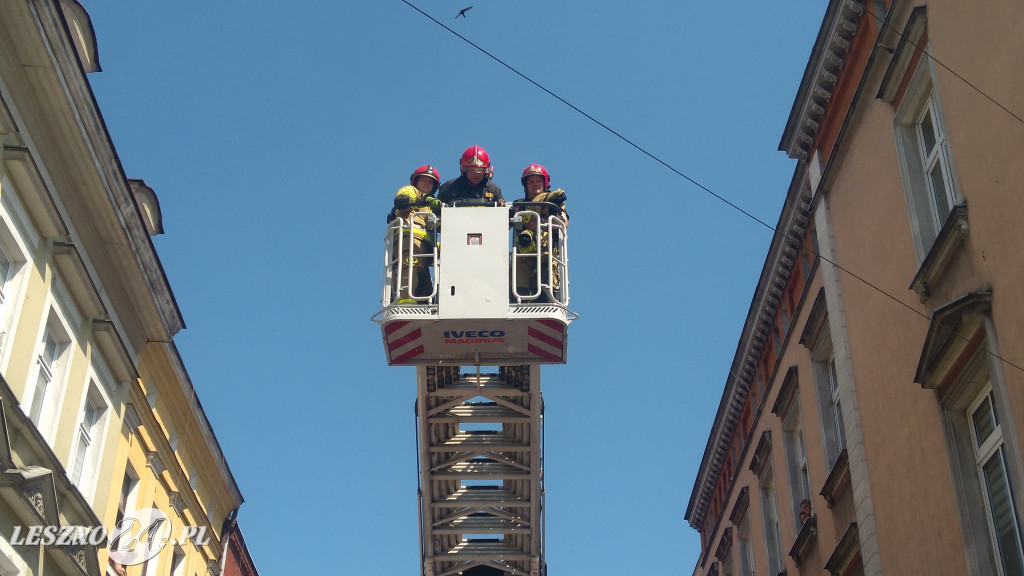 Próba samobójcza koło Rynku