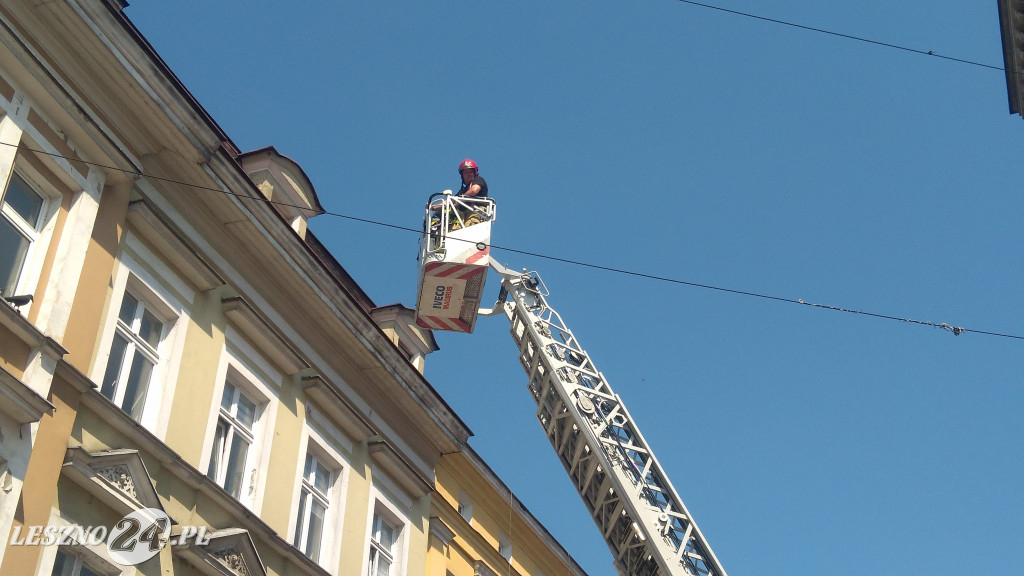 Próba samobójcza koło Rynku