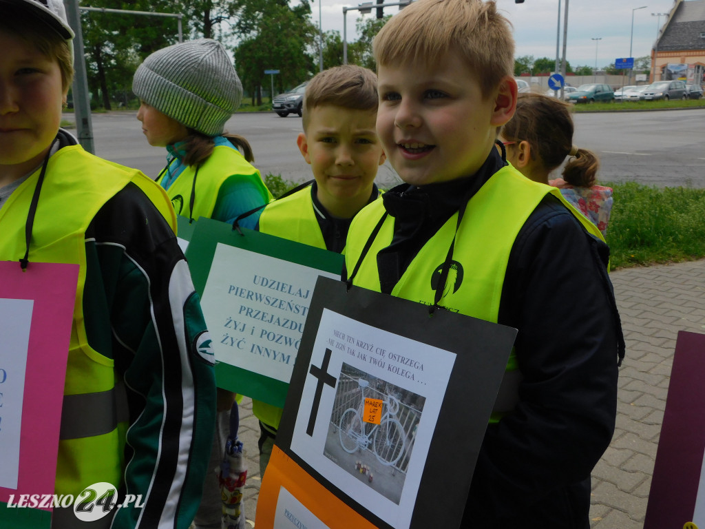 Wspólna akcja policji i SP nr 1