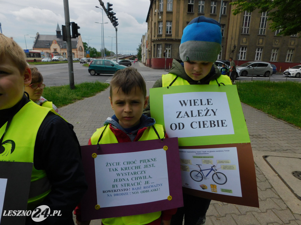 Wspólna akcja policji i SP nr 1